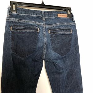 Zara Z1975 Denim dark wash distressed